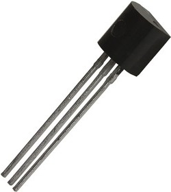 2N5551, TO-92, NPN 160В/ 0.6A/0,625 Вт, f>100МГц, DIOTEC