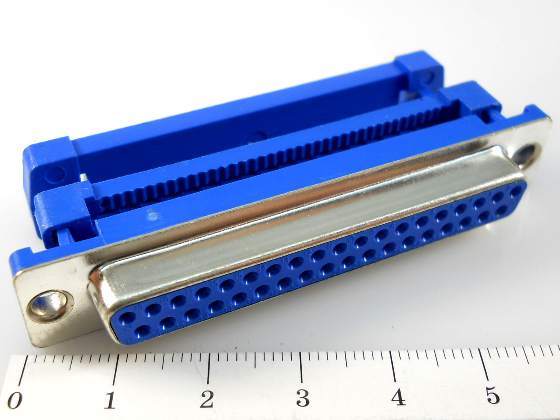 DI-37F (DS1036-37FPU2NX-YT) розетка на шлейф, CONNFLY