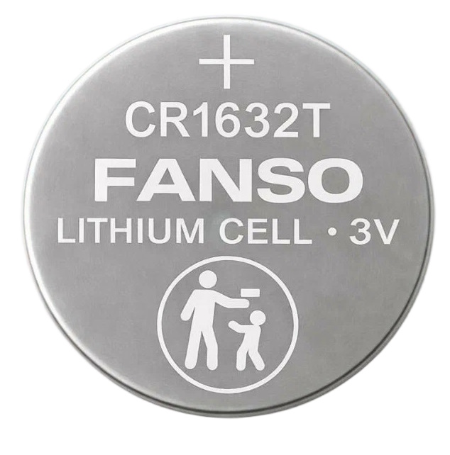 Батарейка LiBAT CR1632T, 3В / 120мАч/ 16*3.2мм / LiMnO2, Fanso