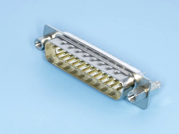 DBS-25M Z+H вилка на плату, (KLS1-221C-25-M-W), KLS