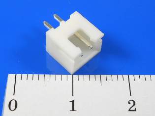 XH 02M (DS1069-2MVW6X) вилка на плату , шаг 2.5mm, CONNFLY