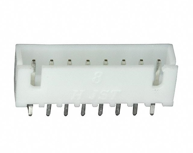 CWF-8 (XH 08M)(B8B-XH-A[LF][SN]) вилка, 2.50мм, прямая, закрытая, JST