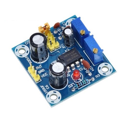 Генератор импульсов на таймере NE555, 5-15В, 35*36мм, светодиодный ...