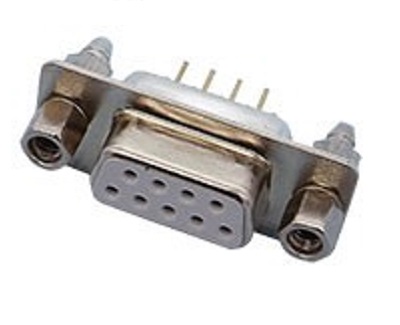 DBS-9F Z+H (L-KLS1-221C-09-F-W) розетка на плату, белая, KLS