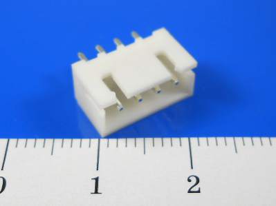 CWF-4 (XH 04M)(DS1069-4MVW6X), вилка на плату 2.50мм прям.закр., CONNFLY