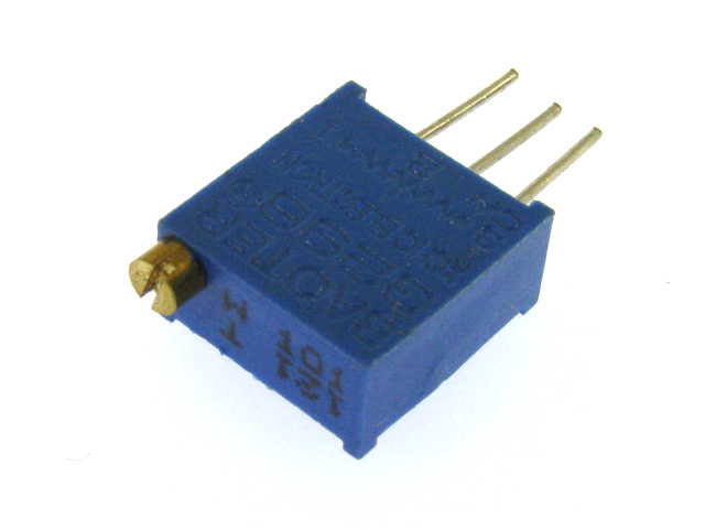 3296W-1-105LF  1М, (СП5-2ВБ),многооборотный, выводной, 9.5х4.8х10.0 мм, BOURNS