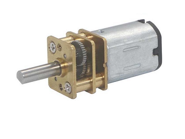 Мини электродвигатель DC 6В, 60об/мин, Шпиндель: 3 мм. Длина шпинделя ...