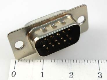 DHS-15M (L-KLS1-214-15-M-B)  вилка  на кабель, KLS