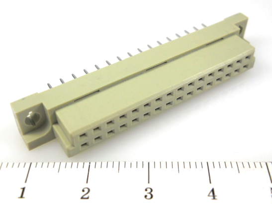 DIN 2X16 32F (DS1118-32F0V23) (2.54mm), CONNFLY