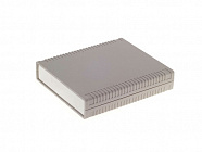 Корпус для РЭА G769A, 200х280х40мм/ ABS пластик, панель-алюминий/ светло-серый/ IP54., GAINTA