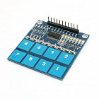 Клавиатура сенсорная  8-ми канальная LC TTP226, для Arduino ,  8 кнопок (F03), Китай