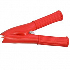 Крокодил 8-0040  30A, зажим полностью изолированный, красный, 72.5мм, Китай