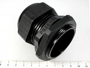 КАБЕЛЬ  ВВОД PG-36 черный,  диам.отв.под кабел.ввод 46мм. / резьба PG36 / диам.каб. от 23 до 31мм. / IP54, Китай
