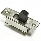 KBB70-2P3W, переключатель движковый ON-OFF-ON,  6/ 3 А, 125/ 250 (АС) В, -25...+85 °С, Китай