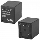 РЕЛЕ 4117-U-Z-10A-12VDC-1.0,  [=12В][ 1группа (1U, SPST NO-DM) ][10А~380В /=75В][пылезащитный корпус], Forward