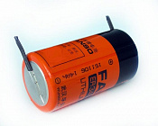 Батарейка LiBAT [D] ER34615M/T, 3.6В / 14Ач/ 34.2*34.2*61.5мм/ плоские контакты, Fanso