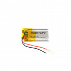 Аккумулятор  Li-Po 3.7V   65mAh LP451124, [3,7В][65мА/ч][24*11*4,5мм][с провод.][плоский], Robiton