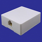 TJ6P6C розетка телефонная евро (TJC-6P6C),  [на 1 тел.] , Китай