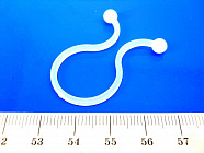 Фиксатор для кабеля, крепление под стяжку TL 18   1шт., Нейлоновый держатель кабеля твист