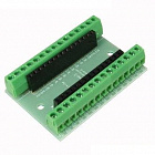 Плата расширения для Arduino NANO V3.0 , с выведенными контактами I/O ввода/вывода, 52*32мм (EM-212), Китай