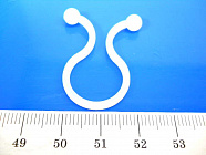 Фиксатор для кабеля, крепление под стяжку TL 08  1шт., Нейлоновые держатель кабеля твист