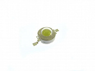 Светодиод мощный 1W  WARM  WHITE 110-120Lm, белый теплый, 3000-3200К, (без платы Emitter) , Китай