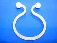 Фиксатор для кабеля, крепление под стяжку TL 25  1шт., Нейлоновый держатель кабеля твист