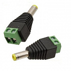 Разъем JR-52 DC 5.5*2.5 (PDC-MS), Штекер 5.5*2.5 / для подключения Led ленты, Китай