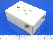 Адаптер телефонный (розетка*2...), Netco