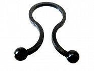 Фиксатор для кабеля, крепление под стяжку TL 15-B  1шт., Нейлоновый держатель кабеля твист