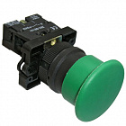 Кнопка LXA2 (3SA5)-BC31 off-(on), зеленая,  NO, без фиксации, 240В, 3А, IP40,  толкателем типа 'гриб', Китай