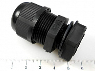 КАБЕЛЬ  ВВОД MG-20 черный, d входящего кабеля : 6-12 мм; d уст.отв.: 20мм 