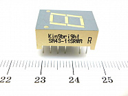SA43-11SRWA, Одноразрядный  цифровой дисплей , KB
