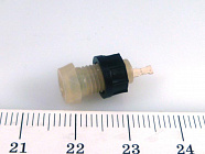 Гнездо Г1.6 (белое),  диаметр рабочих поверхностей контактов 1,6 мм , Россия