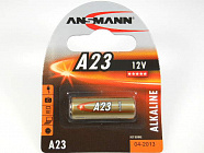 Батарейка LR23(23A) ANSMANN (5015182),  12В./'8LR23'/'1181A'/'3LR50'/'LRV08'/'K23A'/'MN21'/28,9мм.*10,3мм./Щелочн., ANSMANN