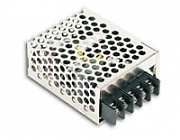 Блок питания AC/DC RS-15-12,  [=12В. 1,3А.] [15,6Вт.] [62,5*51*28мм.] [в металл.кожухе], MW
