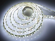 Светодиодная лента IP54-2835-120W-8MM-12V-9,6W, 6000-7000K, герметичная, 12V,  120шт/метр, 9.6Вт/метр, белая холодная, SXY