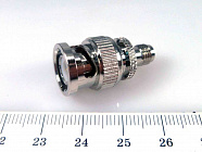 Переходник BNC штекер - SMA гнездо (BNCP-SMAJ),  , Китай