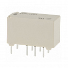 РЕЛЕ G6S212DC, [=12В][ 2гр.на перекл.][ 1А~125В/=30В] , OMRON