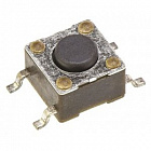 Микрокнопка 2-1437565-7 (FSM2JSMA), тактовая SMD 12В 0,05А, Tyco/TE