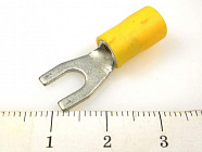 Наконечник SG57634 (клемма тип 'U', 5.3мм), с изоляцией, d=5.3мм, сеч. пров.2.5-6мм2 