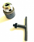 Патрон кулачковый L-HT0211, 0.6-6.5мм, с ключом, S-Line