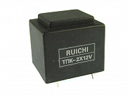 Трансформатор ТПГ2 2*12В (аналог), [2.5VA][220V][2x12V/2x100mA], Китай