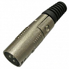 CANNON (XLR) 3M JD-357 / AUD-71 вилка кабельная, 3 контакта  , Китай