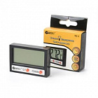Цифровой термометр TC-1  + часы (2 в 1), от -10°C до +50°C, GARIN
