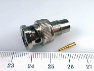 BNC штекер (BNC-M6P) на RG-6, быстрый обжим,  , Китай