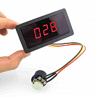 Регулятор скорости DC двигателя, с дисплеем, 6-30В, ( ШИМ-регулятор) 150 Вт , частота ШИМ: 13кГц, 79*42 мм (98171)(EM-714), Китай