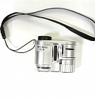 Минимикроскоп SHL-7004CB 60X, с подсветкой, для смартфона, Совместим с любыми моделями телефонов и планшетов. (125140)