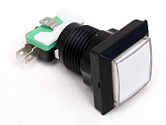 Кнопка GMSI-5B-S белая,  ON-OFF/ LED подсветка 12В/ 125/ 250 (АС) В/ 5A, Китай