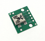 Переходник mini USB -DIP 5pin гнездовой разъем, Китай